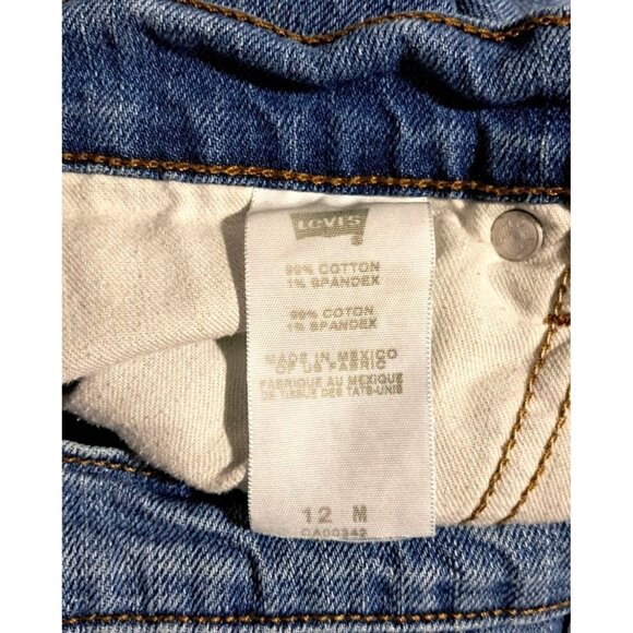 Levis 550 Womens Classic Relaxed Bootcut Jeans Size 12 M Blue Denim - Picture 3 of 9